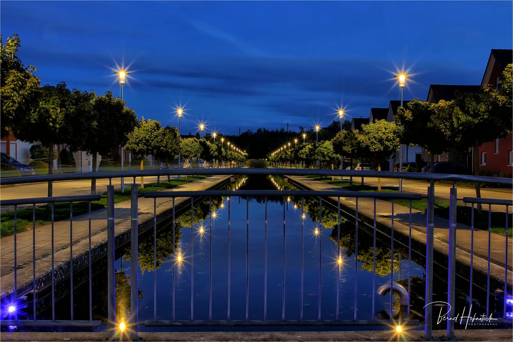 Fietsallee am Nordkanal