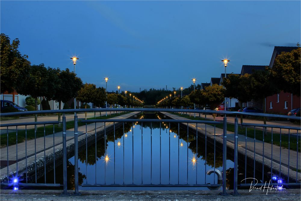 Fietsallee am Nordkanal