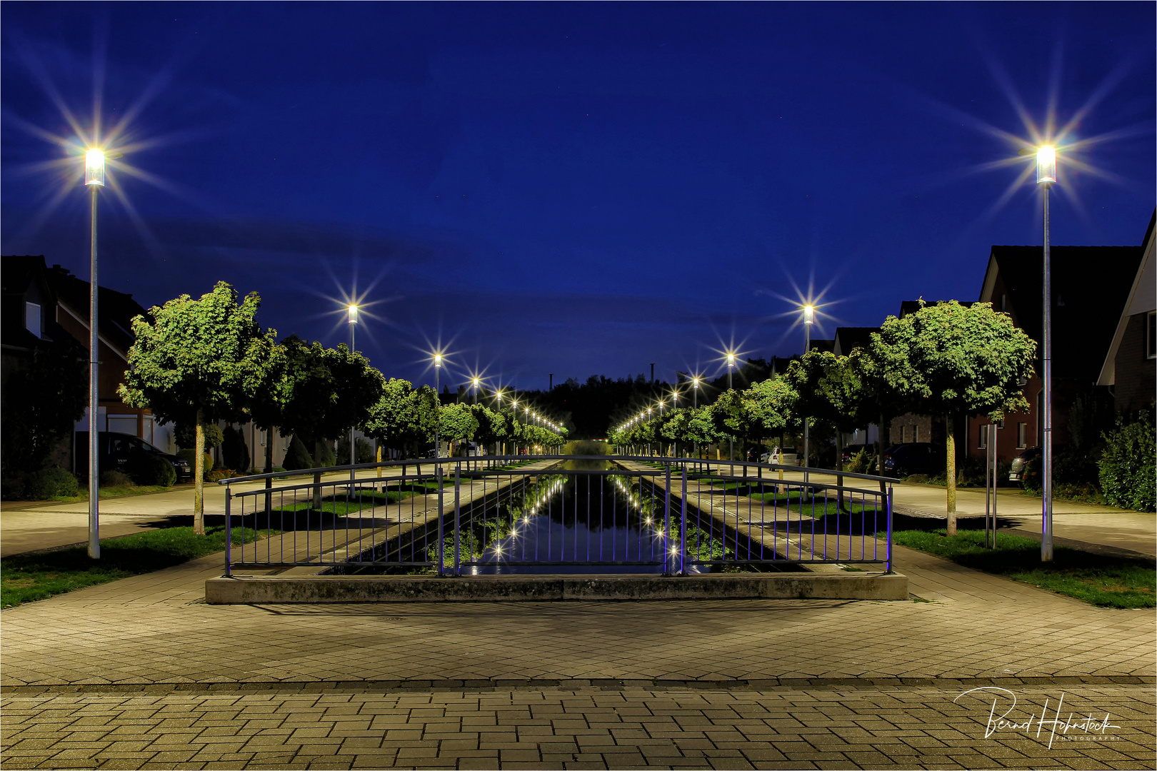 Fietsallee am Nordkanal