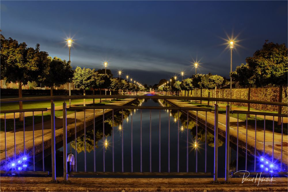 Fietsallee am Nordkanal