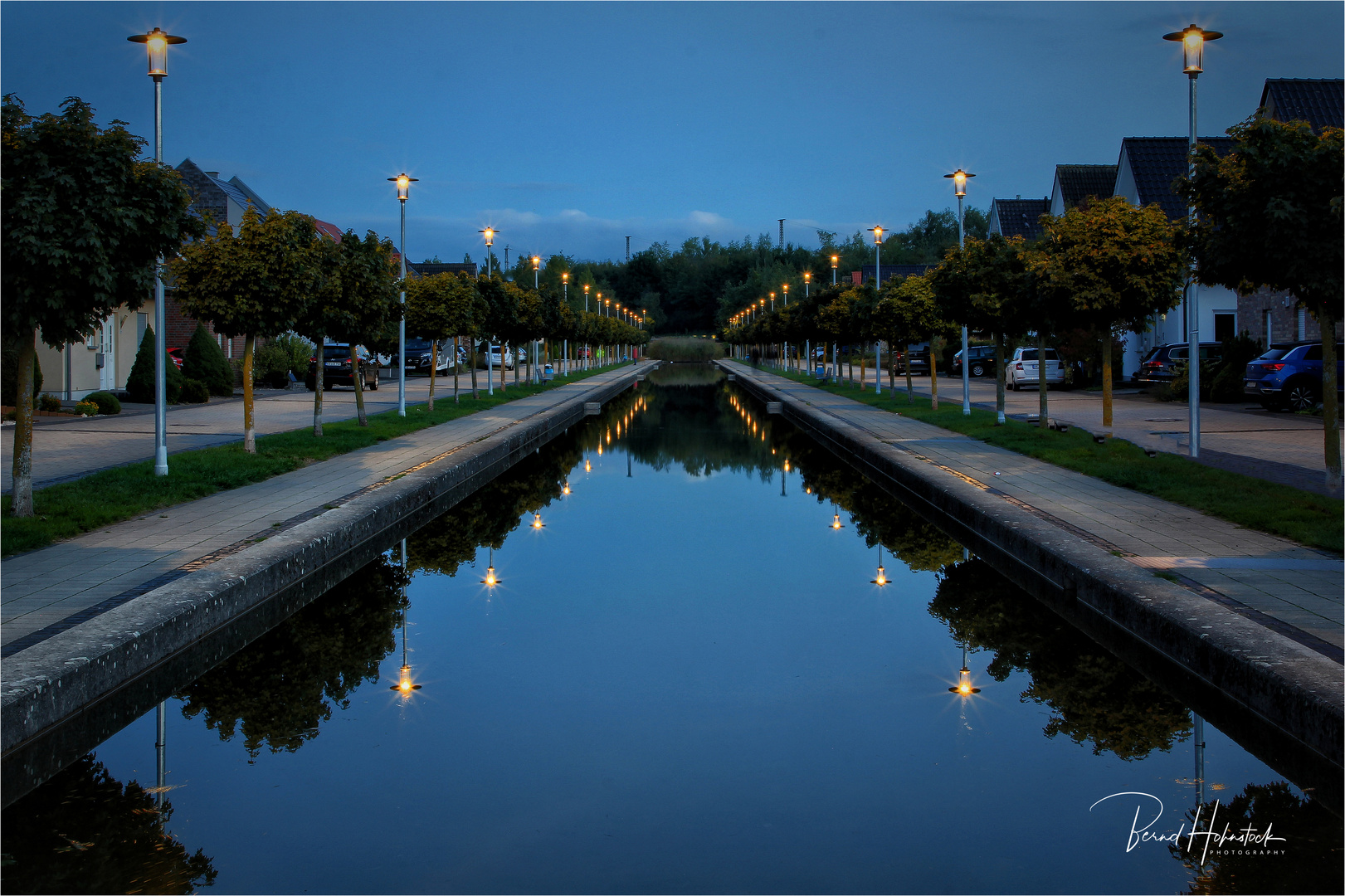 Fietsallee am Nordkanal