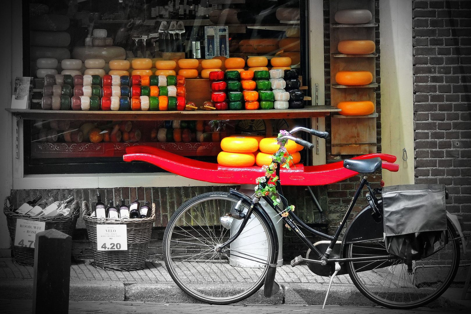 Fietsen en Kaas in Edam...