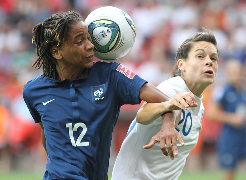 FIFA Frauenfußball-WM 2011, Viertelfinale England - Frankreich