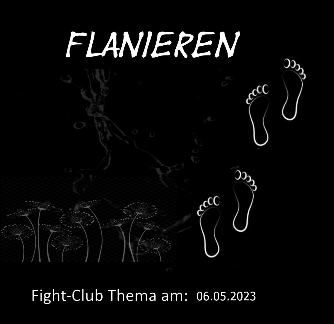 Fight-Club Thema am: 06.05.2023: Flanieren