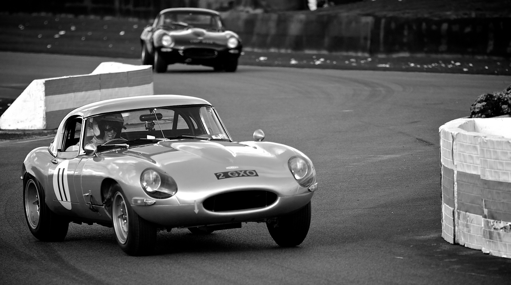 Fighting against the Jag, Goodwood 2011