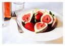 Figues and strawberries in plate by marco paone fotografie 