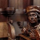 Figur am Chorgestühl - Ulmer Münster