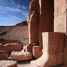 Figur am Tempel von Hatshepsut