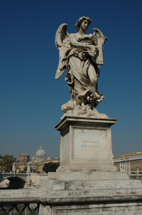 Figur auf Engelsbrücke II