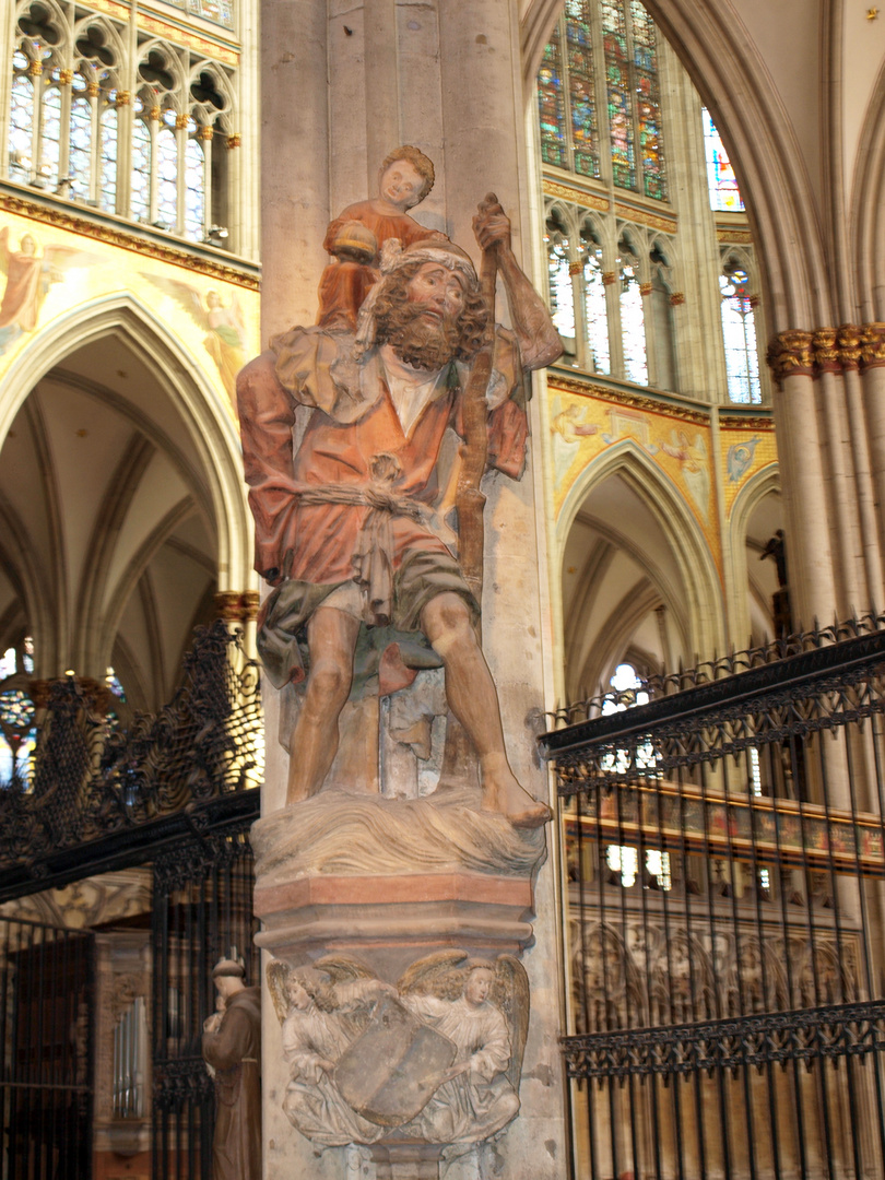 Figur aus dem Kölner Dom