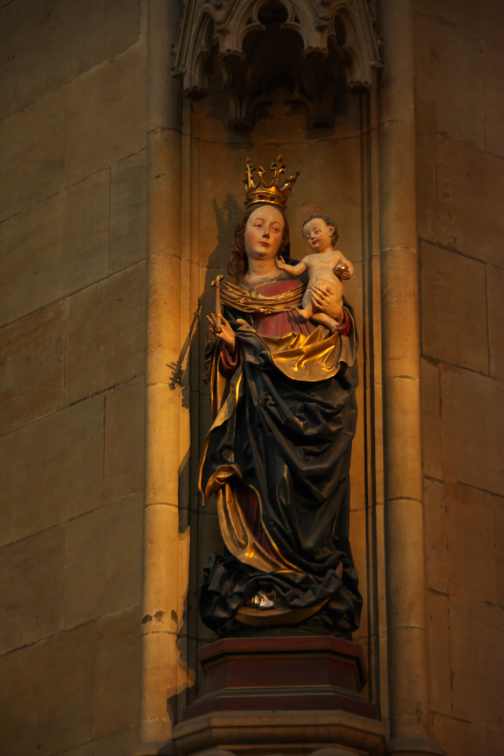 Figur in der Prager Kathedrale