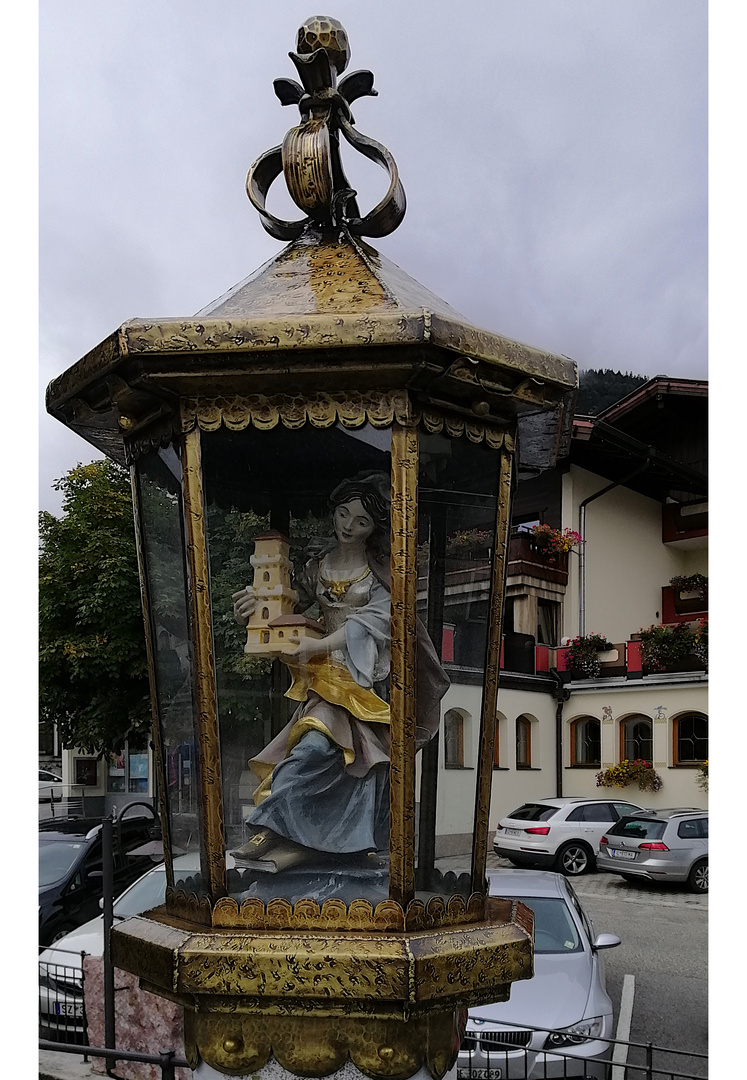 Figur mitten in Pertisau am Achensee