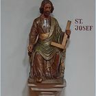 Figur St. Josef in der Herz-Jesu Kirche zu Koblenz.