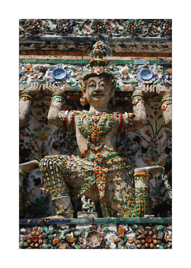 Figur Wat Arun-Tempel