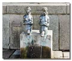 Figuren am Brunnen der Wasserkunst