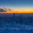 Figurenkabinett im Schnee 