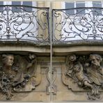 Figurenschmuck am Residenzschloss in Münster