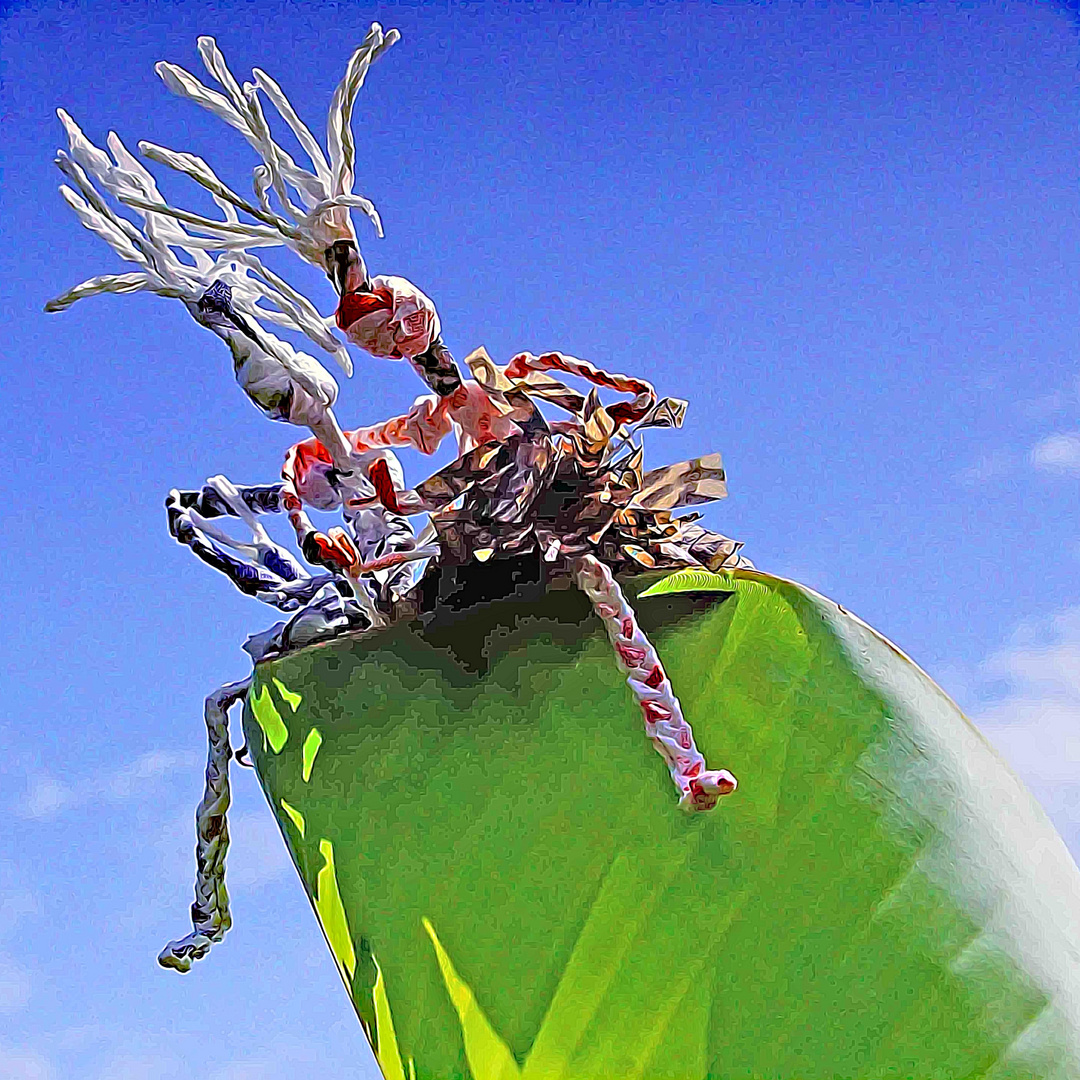 " FIGURINES AMÉRINDIENNES " JAK ARNOULD ©ADAGP