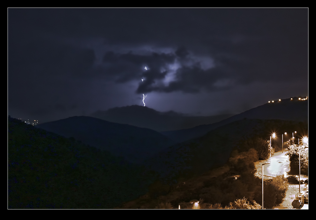 Filament of lightning