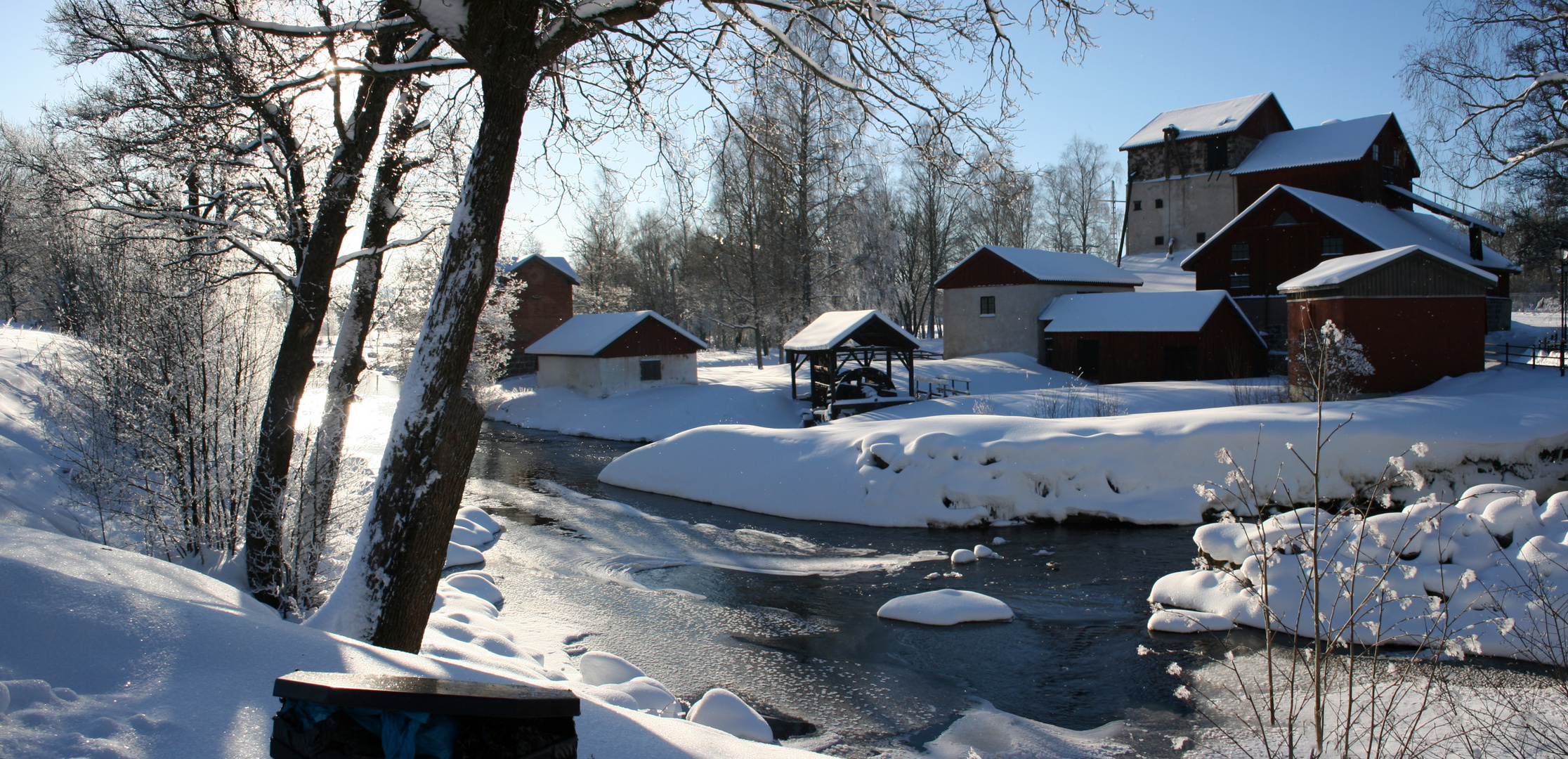 Filipstad im Winter