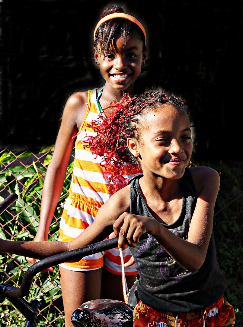 Fillettes à Tortuguero