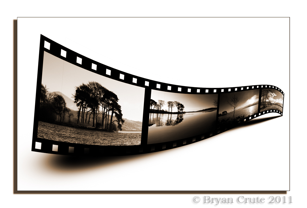 Film roll photo & image digital editing, digiart images at photo