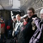 Filmdreh im Kölner Dom-Turm --- Wer kennt den Schauspieler?