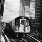 Filmic NYC No.7 - Flushing-Bound 7 Train at Queensboro Plaza 