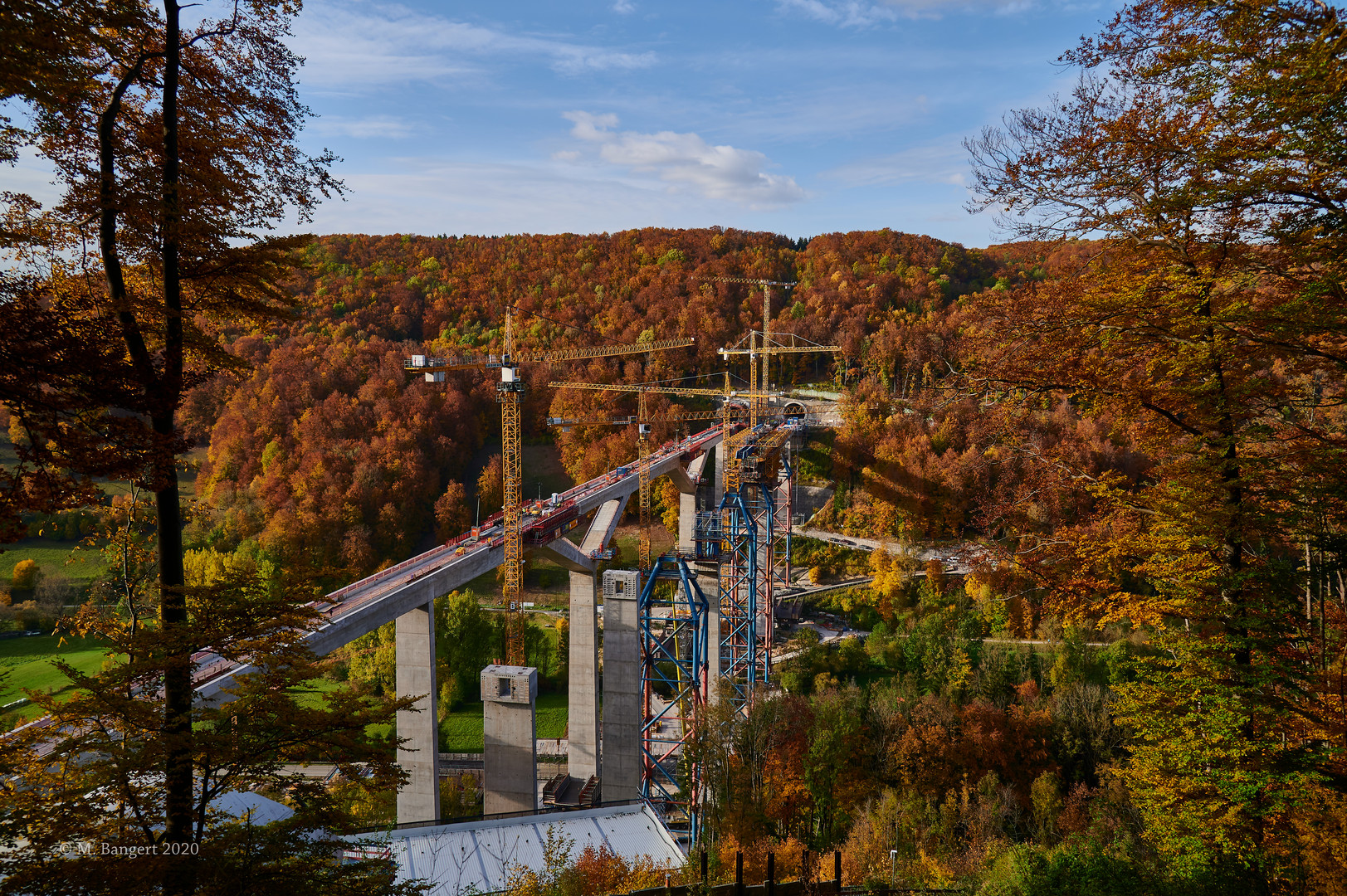 Filstalbrücke zwischen Mühlhausen i.T. und Wiesensteig 