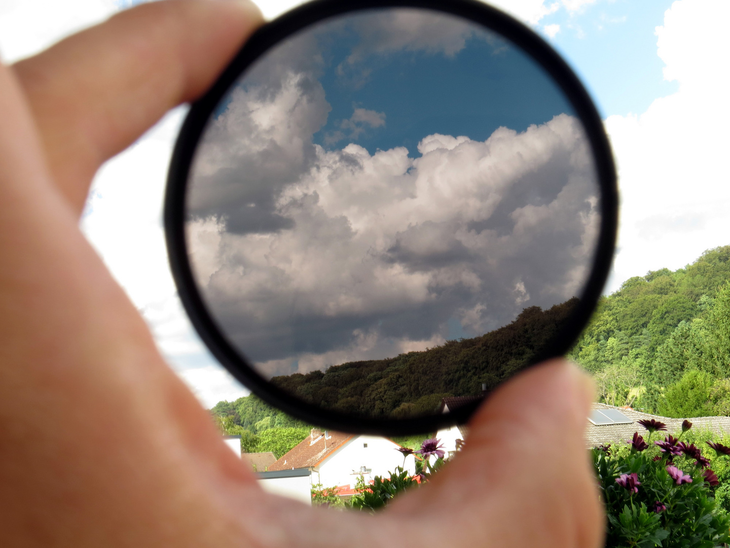 Filterspiele mit Wolken