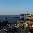 Fin d’après-midi sur Biarritz et le Port des Pêcheurs