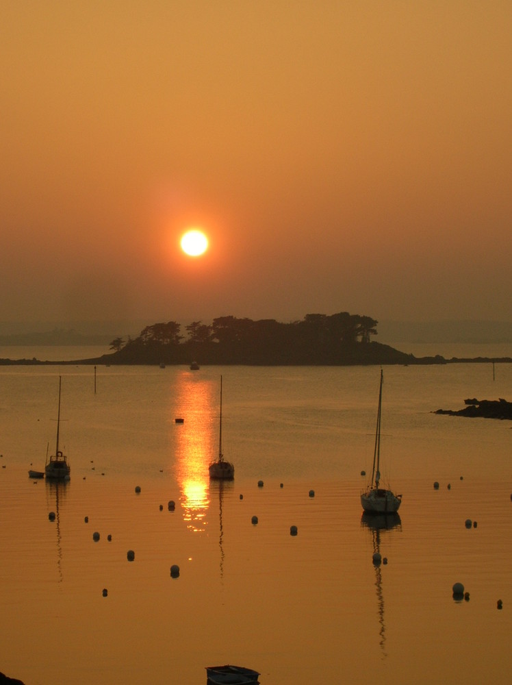 Fin de journée à Cancale