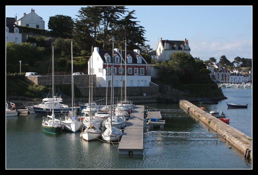 " Fin de journée à Sauzon "