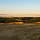 Fin de journée après la moisson  --  Tagesende nach der Ernte