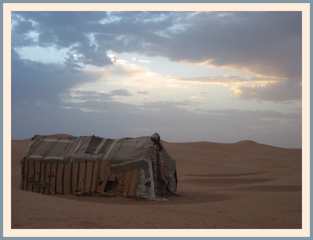 FIn de journée au bivouac...