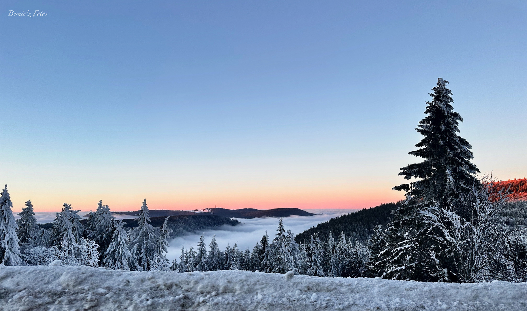 Fin de journée dans les Vosges