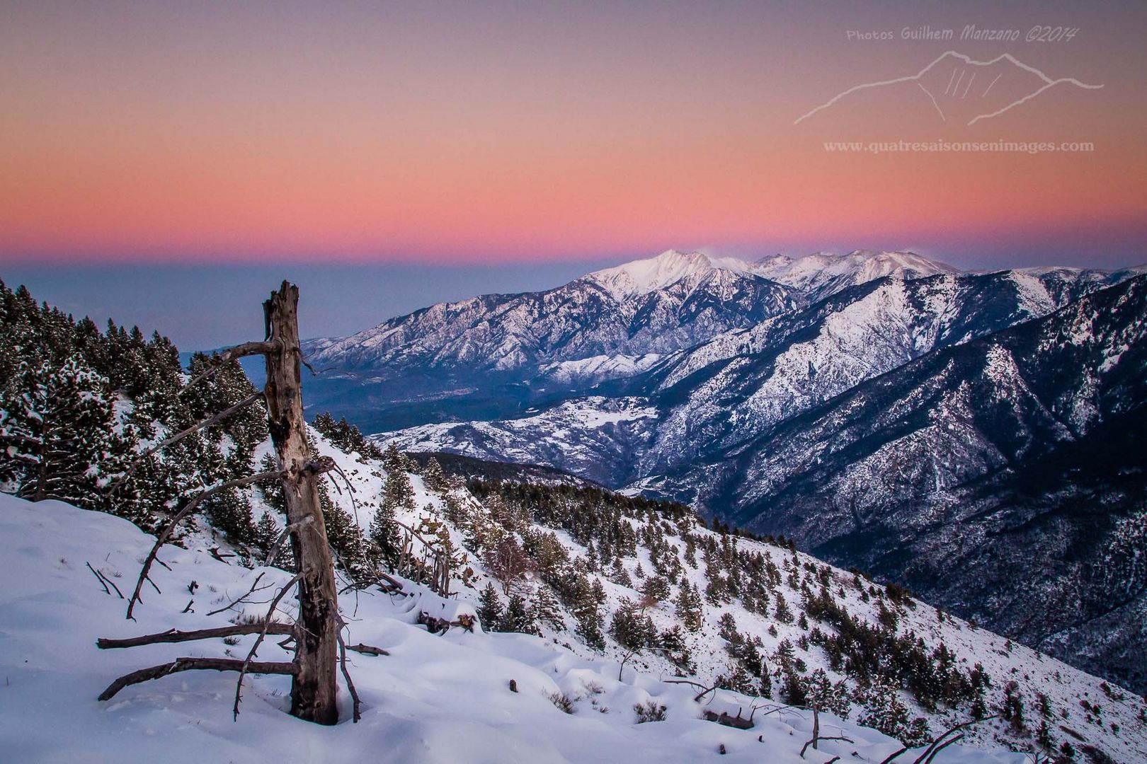 Fin de journée en Conflent