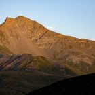 fin de journée en montagne ....