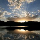 Fin de journée sur Evergreen Lake, Colorado