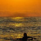 Fin de journée sur l' Océan - Plage de La Salie - La Teste de Buch (33)