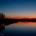 Fin de journée sur l'Adour.