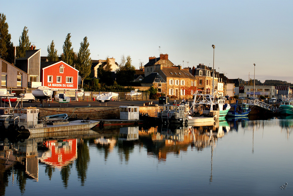 Fin de journée sur le port