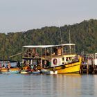 Fin de journée sur l'ile de Kho Rong Samloen au Cambodge