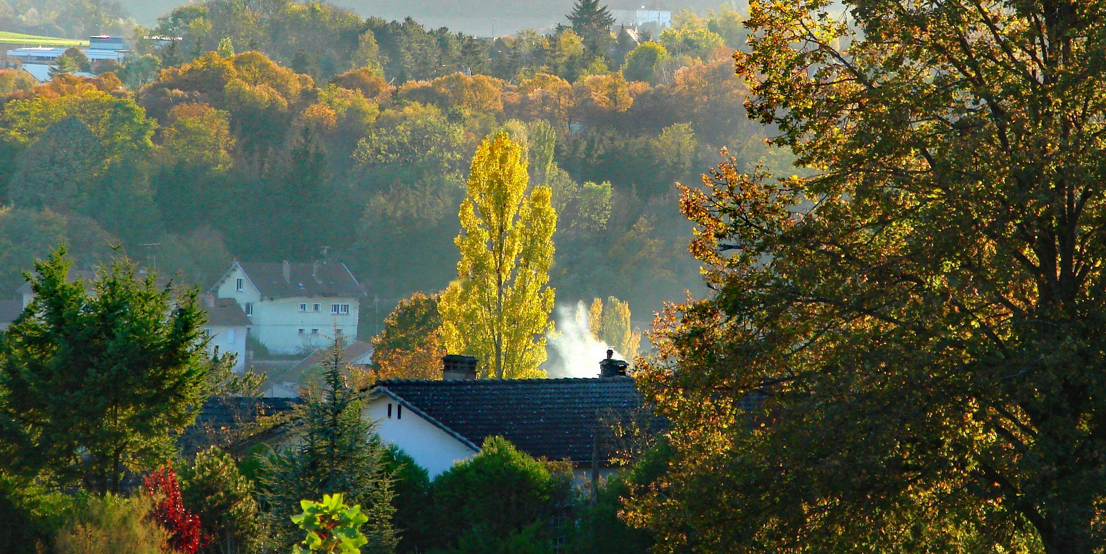 Fin de journée sur mon village