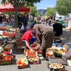 fin de marché aux Près-St-Jean d'Alès