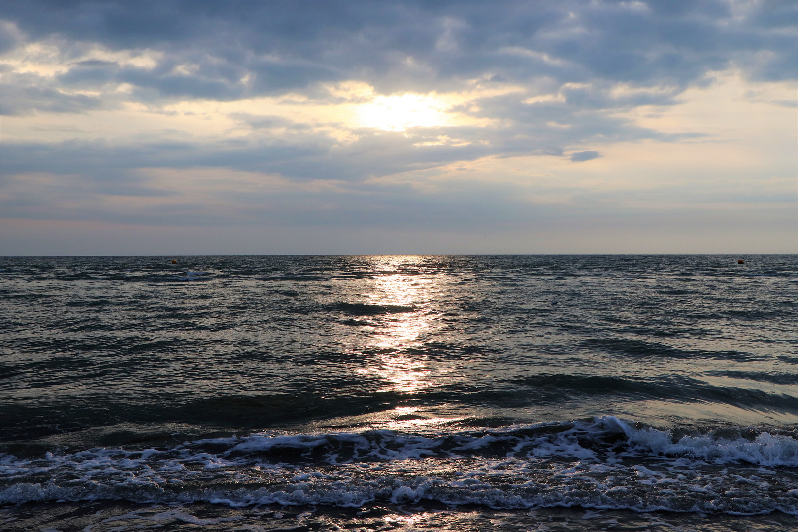 Fin de soirée entre Somme et Authie