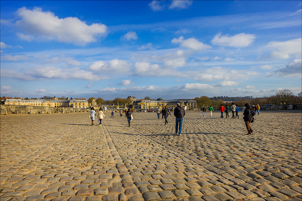 Fin des visites au château de Versailles ...