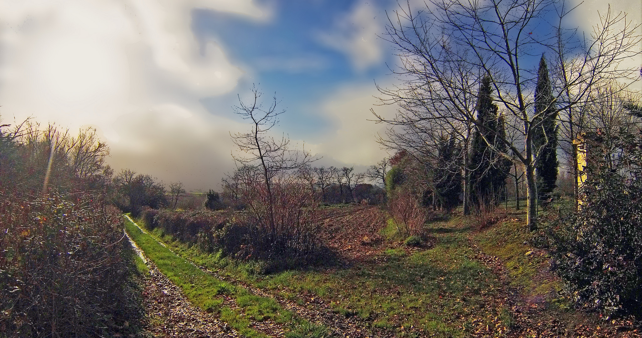 Fin d’hiver en campagne