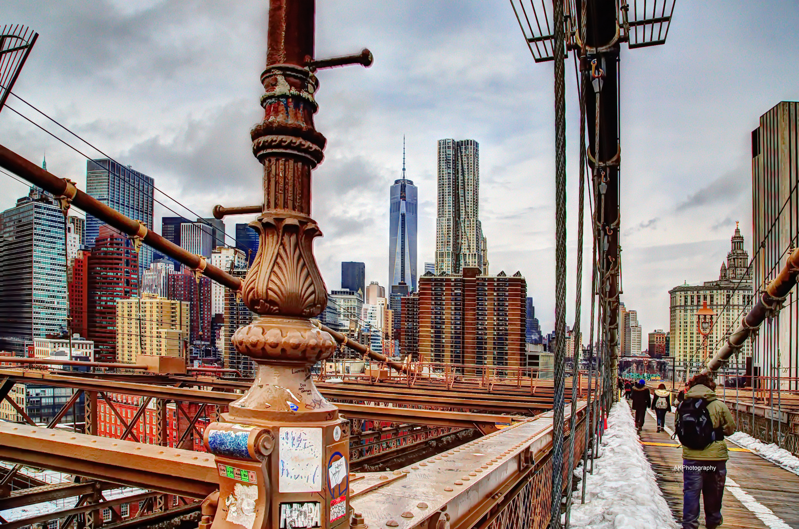 Financial District from Brooklyn Bridge