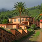 Finca in der Morgenstimmung von La Palma